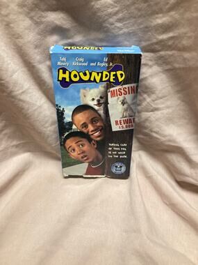 Hounded VHS 2002 Original Disney Chanel Movie Tahj Mowry Craig Kirkwood Rare